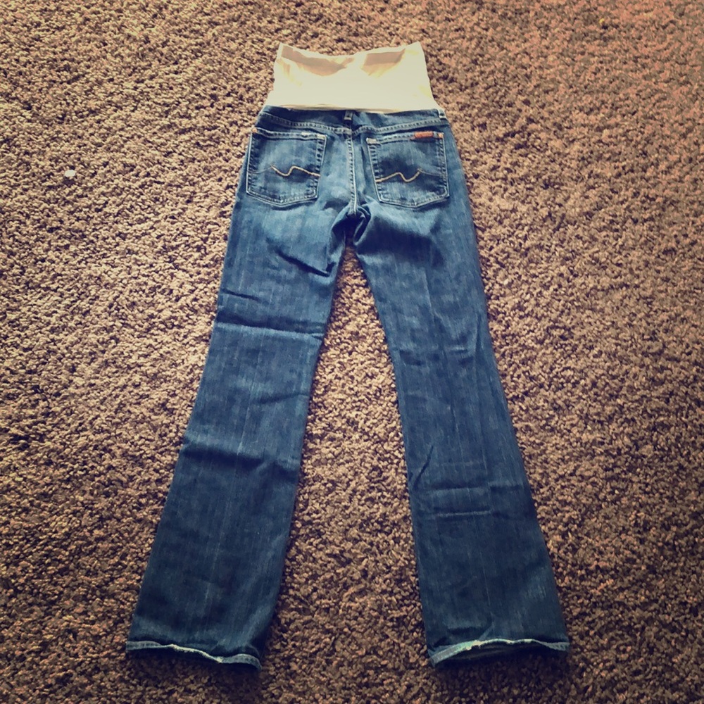 7 for all Mankind Maternity bootcut Jeans